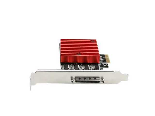 Alt view image 3 of 6 - 8ports RS232 COM to PCI Express Controller expansion card DB9 Serial PCIE riser card