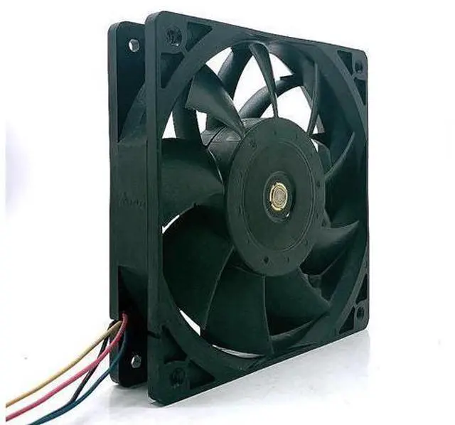 Alt view image 3 of 4 - 12cm 48V High Speed Cooling Fan for Delta THB1248B 12025 120X120X25mm 48VDC 0.75A 4Lines Dual Ball Bearing for HW Device