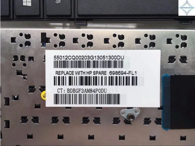 Alt view image 2 of 2 - for HP Pavilion G4 G43 G4-1000 G6 G6S G6T G6X G6-1000 635 Q43 CQ43 CQ57 G57 430 CZ SK Czech laptop keyboard 698694-FL1