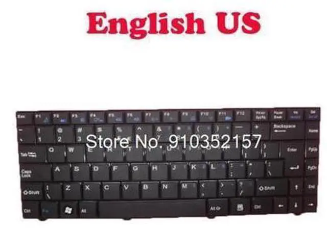 Main image of Laptop Keyboard For Positivo Aureum 3000 3500 Aureum 3G 4100 / 3G 4500 / 3G 4700 Aureum 4000 4200 4300 4400 4600 English US