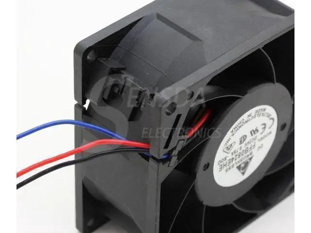 Alt view image 4 of 4 - for delta FFB0824EHE -ROO -R00 8038 8cm 80mm DC 24V 0.75A 3-pin server inverter axial cooling fans alarm signal