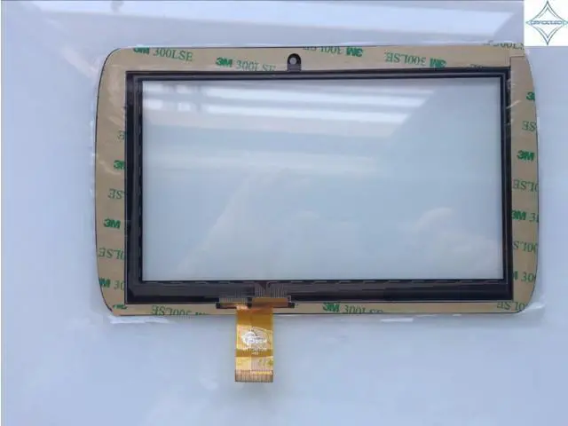Alt view image 2 of 3 - 7'' Touch Screen Digitizer glass panel capacitive replacement GT70M728 HXS external writing