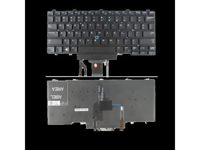 Alt view image 2 of 3 - FOR Dell Notebook for Keyboard for Laptop Dns Clevo Packard Bell E5450 E5470 E7450 E7470 Black NWE US Cheap Keyboard Backlight