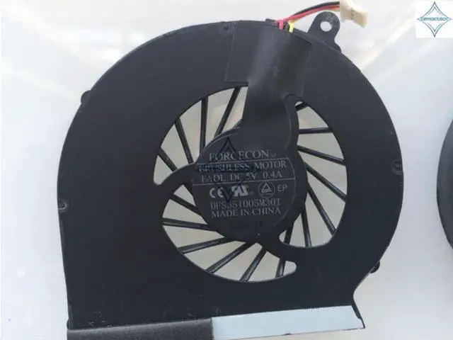Alt view image 2 of 2 - for HP 2000 CQ43 430 431 435 436 CQ57 630 631 G43 G57 646183-001 DFS551005M30T FADL laptop cpu cooling fan