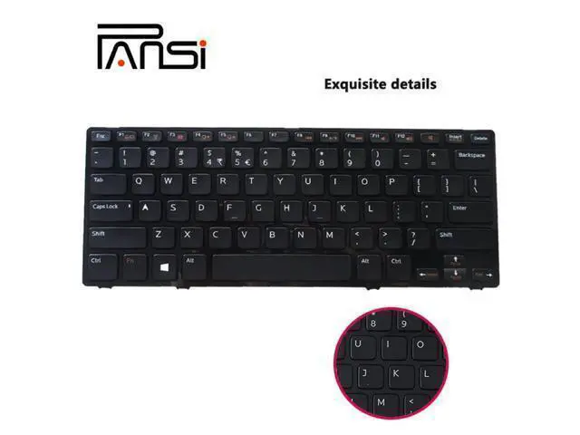Alt view image 2 of 4 - for Dell Keyboard Inspiron 5423 14z-5423 14Z 3360 1618l 13Z-5323 5323 Vostro 3360 V3360 MP-11K53US6442W Dns Shop Clevo Cheap US