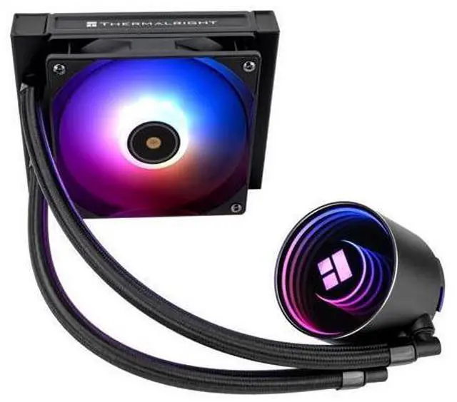 Main image of Frozen Notte 120 ARGB Black Liquid CPU Cooler, 120mm PWM Fan with ARGB-Up to 2000RPM Speed, for AMD/AM4/AM5, Intel LGA1150/1151/1200/1700/1851,Black
