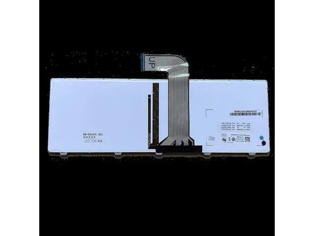 Alt view image 3 of 4 - US for Dell Backlit Keyboard Positivo Notebook Clevo Intelbras 3550 L502 N4110 M4110 N4050 M4040 N5050 M5040 N5040