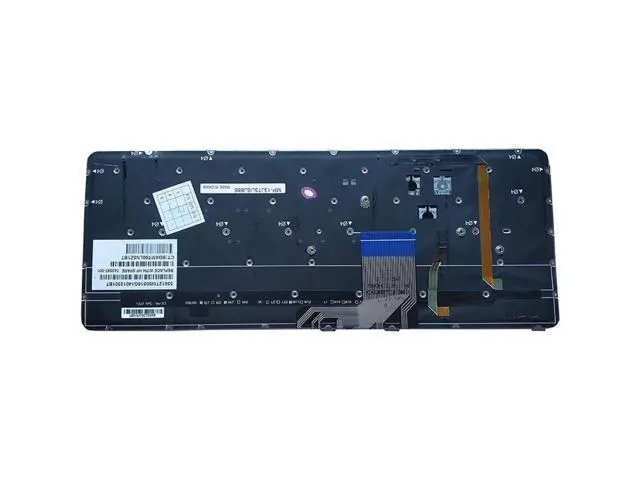 Alt view image 4 of 4 - Keyboard US Layout Notebook Keyboard for HP Spectre XT PRO13-3000 13T-3000 13-3000EA 743897-001 MP-13J73USJ886 Silver Backlight