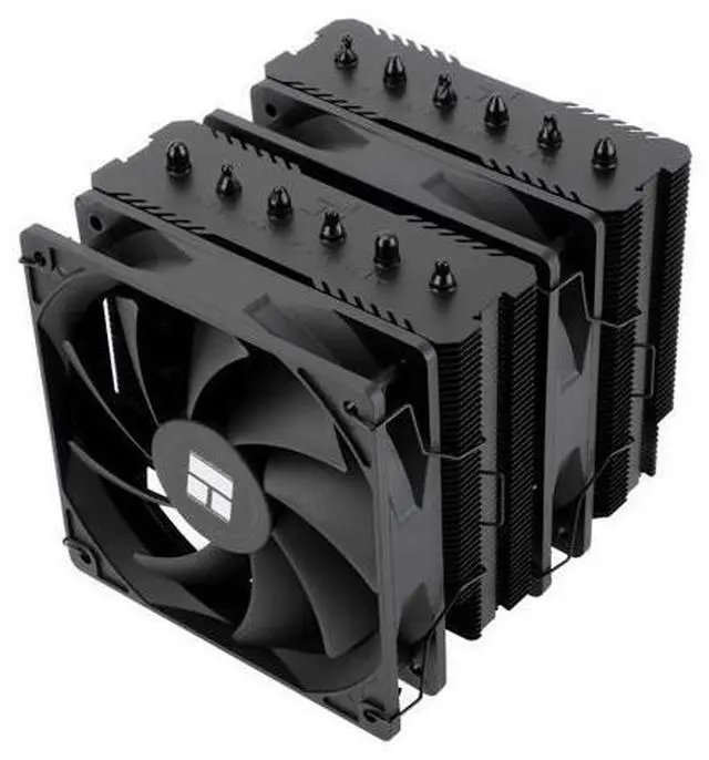 Main image of Peerless Assassin 120 SE Black CPU Cooler, 6 Heat Pipes PC Cooling, Dual Towers and Dual PWM Fans, Computer CPU Air Cooling for AMD:AM4 AM5&Intel LGA1150/1151/1200/1700/1851,Black