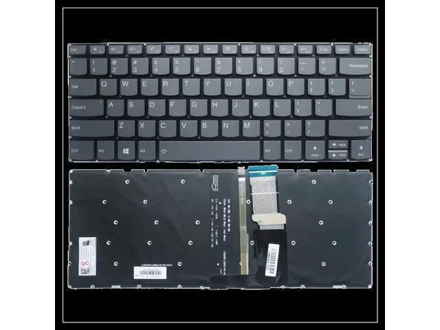 Alt view image 3 of 4 - Factory US for Thinkpad Backlit Keyboard for Laptop Dns for Lenovo 320-14AST 320-14IKB 320-14ISK 320S-14IKB