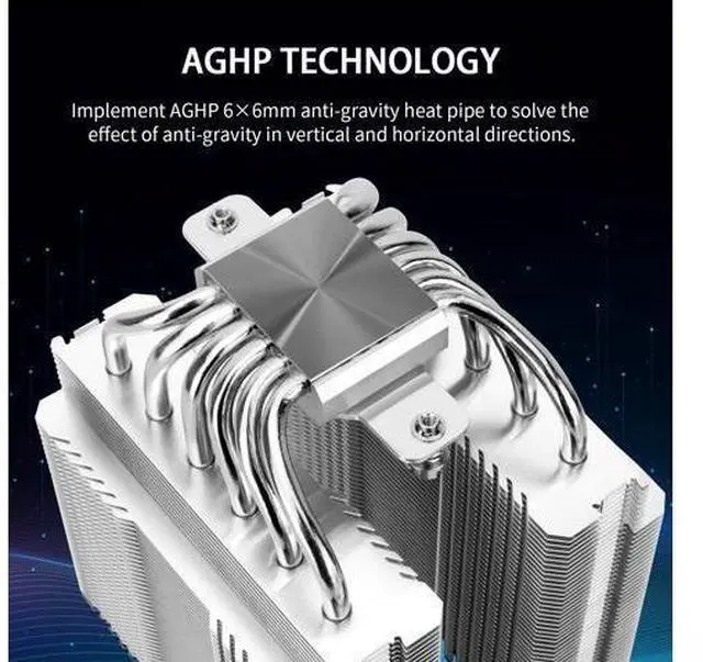 Alt view image 2 of 6 - Peerless Assassin 120 SE Extrem CPU Air Cooler with 6 Heat Pipes, Dual PWM Fans, AGHP heatpipe Technology, 154mm High Cooling, for AM5/AM4, Intel LGA1851/1700/1150/1151/1155/1156/1200