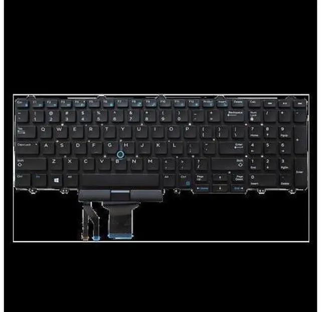 Main image of 2021 Year for Dell Notebook Keyboards Dns Clevo Intelbras E5550 E5570 Precision 3510 7510 7710 7720 7520 3520 P53F