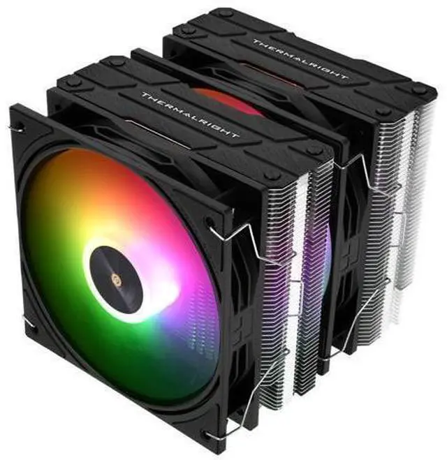 Main image of Peerless Assassin 120 ARGB Black V3 CPU Cooler,6 Heat Pipes CPU Air Cooler,Dual TL-P12-S PWM Fans,157mm High,for Intel LGA1700/1851/1150/1151/1200/,AM4/AM5