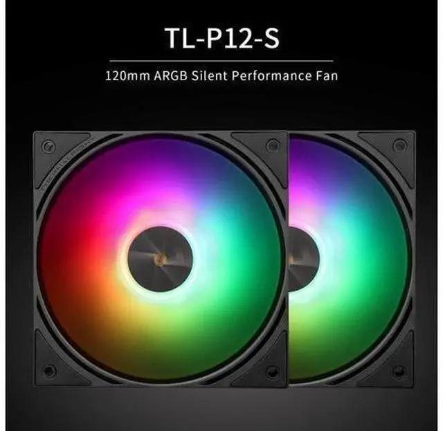 Alt view image 5 of 6 - Peerless Assassin 120 ARGB Black V3 CPU Cooler,6 Heat Pipes CPU Air Cooler,Dual TL-P12-S PWM Fans,157mm High,for Intel LGA1700/1851/1150/1151/1200/,AM4/AM5