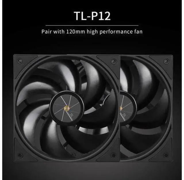Alt view image 4 of 6 - Peerless Assassin 120 Black V3 CPU Cooler, 6 Heat Pipes AGHP Technology, Dual 120mm PWM Fans, 2000RPM Speed, for AMD:AM4 AM5/Intel LGA 1851/1700/1150/1151/1200,PC Cooler