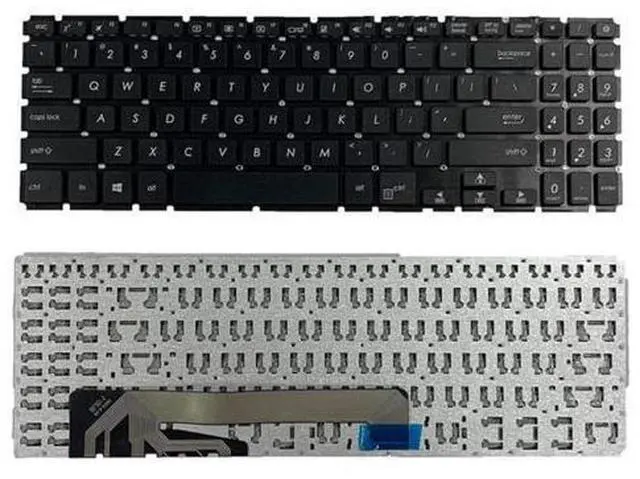 Main image of Laptop Replacement US Layout Keyboard for ASUS X560 X560U X560UD NX560U NX560UD YX560U YX560UD F560UD K560UD A560UD R562UD Black