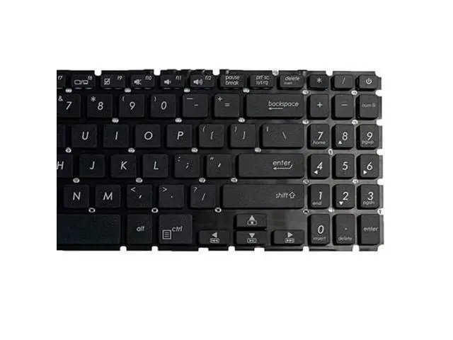 Alt view image 3 of 4 - Laptop Replacement US Layout Keyboard for ASUS X560 X560U X560UD NX560U NX560UD YX560U YX560UD F560UD K560UD A560UD R562UD Black