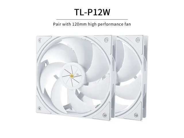 Alt view image 5 of 5 - Peerless Assassin 120 White V3 CPU Cooler, 6 Heat Pipes AGHP Technology, Dual 120mm PWM Fans, 2000RPM Speed, for AMD:AM4 AM5/Intel LGA 1851/1700/1150/1151/1200,PC Cooler