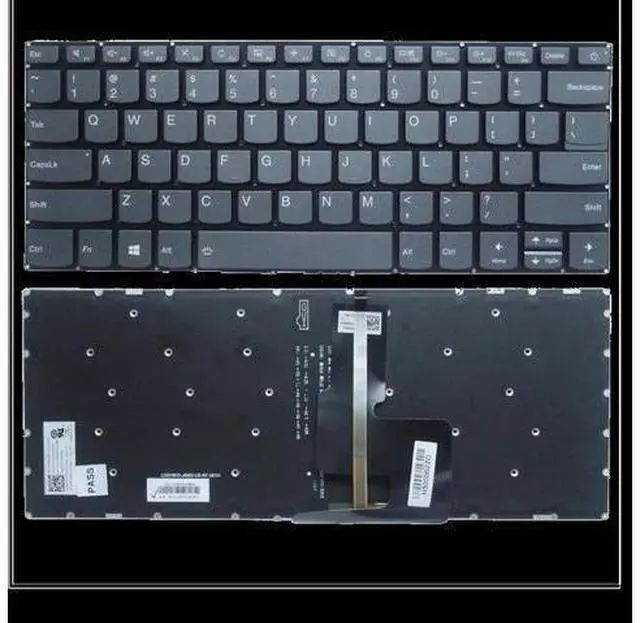 Alt view image 4 of 4 - Factory US for Thinkpad Backlit Keyboard for Laptop for Lenovo 330s-14 IKB AST K43C-80 E43-80 330-14 V130-14IKB 120S-14IAP