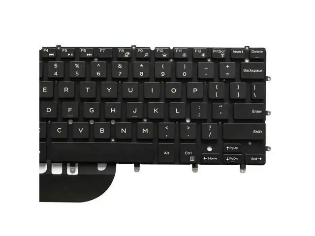 Alt view image 3 of 4 - Replacement US Keyboard for Dell XPS 13 9343 9350 9360 Inspiron 13 7347 7348 7352 15 7547 7548 Laptop Backlight No Frame