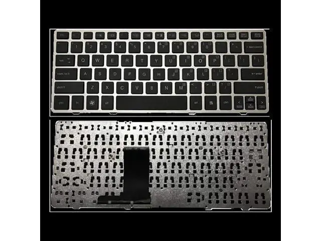 Alt view image 4 of 4 - US Positivo Notebook Keyboard for Laptop Dns Clevo for HP EliteBook 2560 2560p 2570 2570P