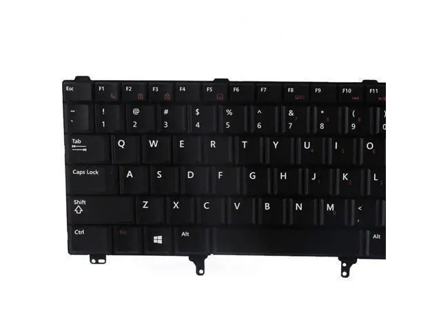 Alt view image 3 of 4 - US Layout Replacement Keyboard Without Backlit Compatible with Dell Latitude E5420 E5430 E6220 E6320 E6330 E6420 E6430 E6440