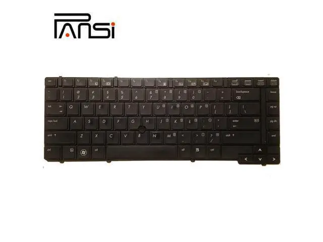 Alt view image 2 of 4 - Replacement Keyboard with Pointstick for HP EliteBook 8440p 8440w Series Competible 594052-001 598042-001 V103102CS11 US Black