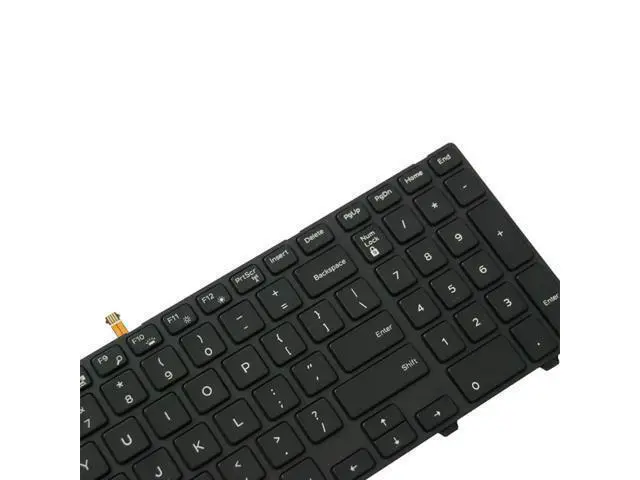 Alt view image 4 of 4 - Replacement Keyboard for Dell Inspiron 15 5000 Series 15 5551 5552 5555 5558 5559 7559 Laptop with Backlight US Layout