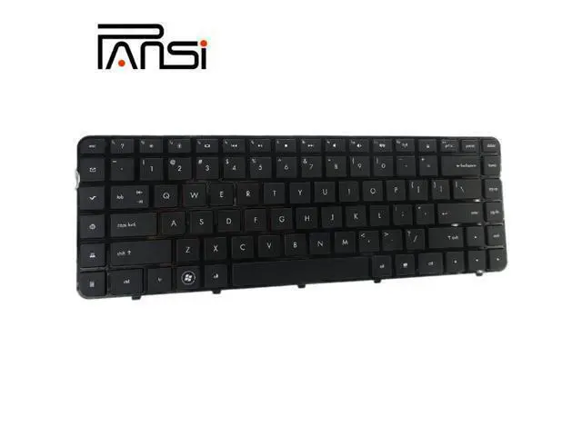 Alt view image 2 of 4 - Keyboard Replacement with Frame Compatible for HP Pavilion DV6-3000 DV6-3100 DV6-3200 dv6-3300 dv6-4000 Series Laptop Black US