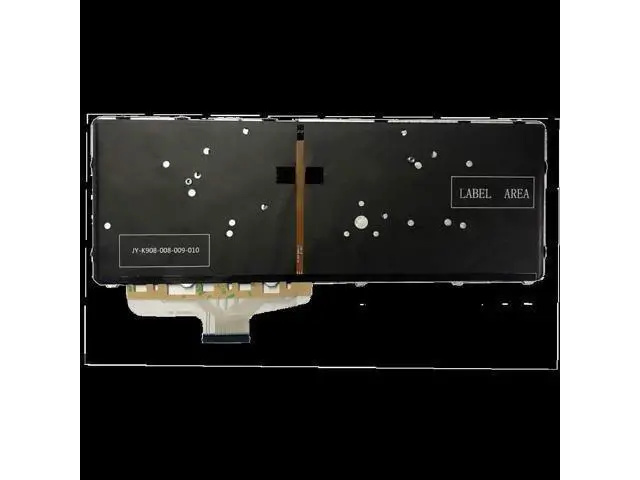 Alt view image 3 of 4 - US Backlit Positivo Notebook Keyboard Dns Clevo for HP ELIteBook FOLIO 1040 G3 with Silver Frame