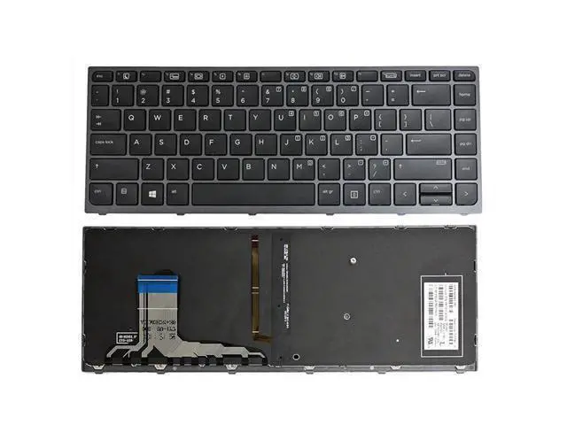 Alt view image 3 of 4 - PANSI Replacement US Keyboard for HP Compatible FOR HP ZBook Studio G3 Mobile 841681-001 with Backlit Pointer