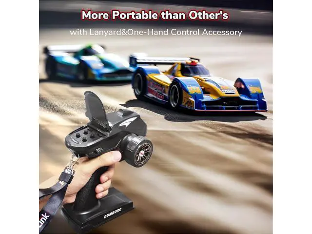 Alt view image 6 of 7 - ATA HOBBY DUMBORC X4 2.4GHz 4-Channel RC Radio Transmitter and Receiver X6F with Fail-Safe & Low Voltage Alarm Function Mixed Mode for Rc Vehicle Car Boat Tank Model Parts Remote Controller