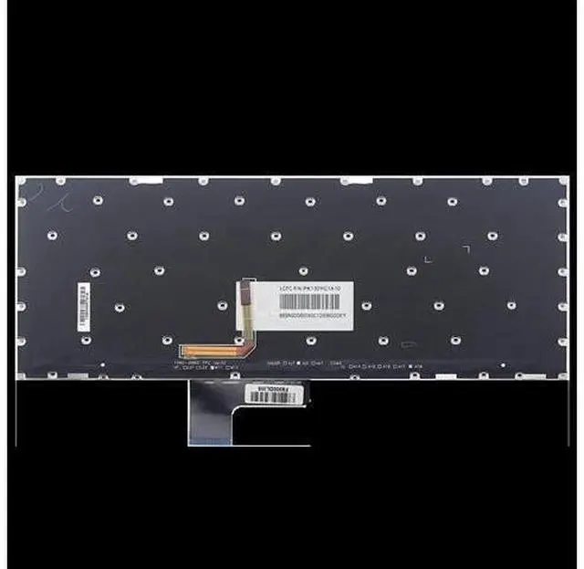 Alt view image 3 of 4 - Factory US for Thinkpad Backlit Keyboard for Laptop Clevo Dns Intelbras for Lenovo 700-14ISK E31-70 Yoga 2 13 U31-70 20344