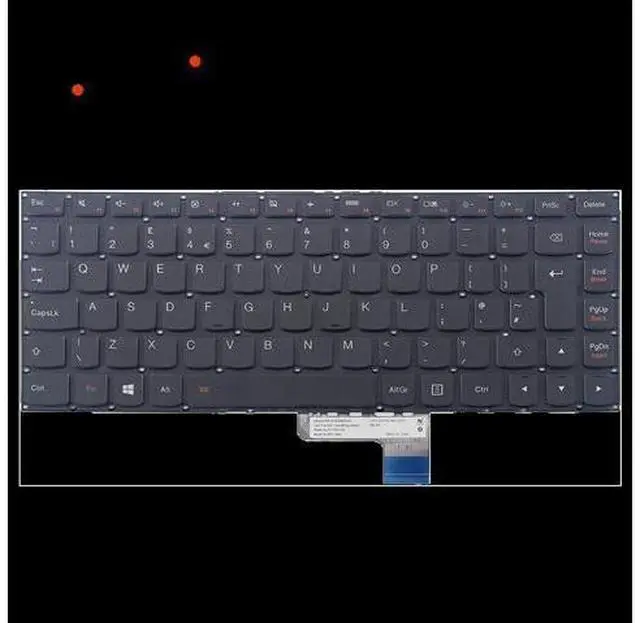 Alt view image 2 of 4 - Factory US for Thinkpad Backlit Keyboard for Laptop Clevo Dns Intelbras for Lenovo 700-14ISK E31-70 Yoga 2 13 U31-70 20344