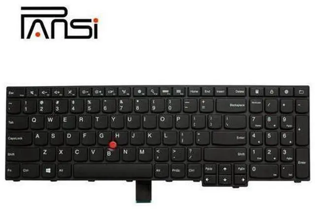 Alt view image 2 of 4 - PANSI Replacement Keyboard for Lenovo Thinkpad E550 E550C E555 E560 E565 Laptop No Backlight