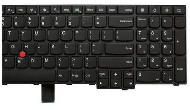 Alt view image 3 of 4 - PANSI Replacement Keyboard for Lenovo Thinkpad E550 E550C E555 E560 E565 Laptop No Backlight