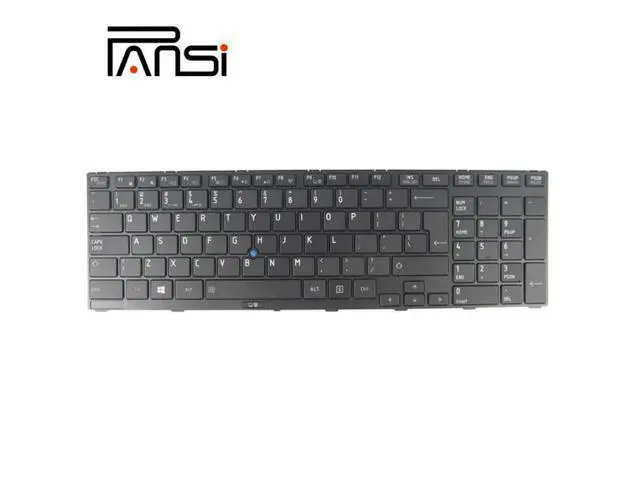 Alt view image 2 of 4 - Keyboard Compatible with Toshiba Tecra R850 R950 R960 G83C000D72US P000570380 Black US