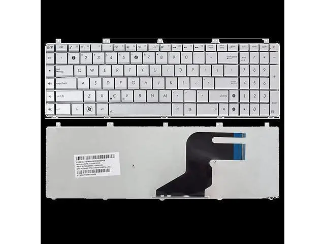 Alt view image 3 of 4 - for Asus White Notebook Keyboard N55 N57 N55SF N55SL N75 N75SF N75SL N75Y Dns Clevo Positivo Notebook Cheap Packard Bell US