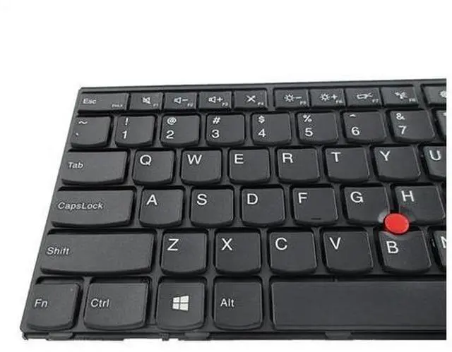 Alt view image 4 of 4 - Keyboard Replacement with Frame for Lenovo ThinkPad E431 L440 L450 L460 L470 T440S T431S T440P T450S T460 E440 Laptop US Black