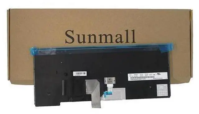 Alt view image 3 of 4 - Keyboard Replacement with Frame for Lenovo ThinkPad E431 L440 L450 L460 L470 T440S T431S T440P T450S T460 E440 Laptop US Black
