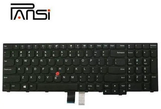 Alt view image 2 of 4 - PANSI Laptop Replacement Keyboard for Lenovo ThinkPad E570 E570c E575 Laptop No Backlight US