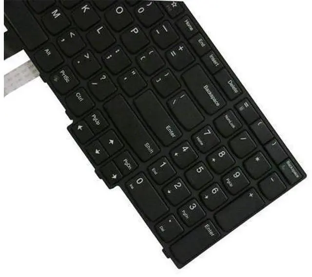 Alt view image 4 of 4 - PANSI Laptop Replacement Keyboard for Lenovo ThinkPad E570 E570c E575 Laptop No Backlight US
