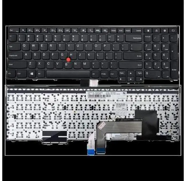 Main image of for Lenovo Notebook Keyboard Thinkpad E550 E550C E555 E560 E565 00HN000 00HN037 Replacement Dns Shop Clevo Cheap Packard Bell US