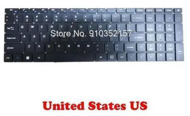 Main image of Laptop Keyboard For Gateway GWTN156-1 GWTN156-1RG GWTN156-4 GWTN156-4BK GWTN156-5 GWTN156-5BL English US NO Frame