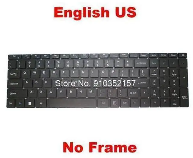 Main image of Laptop Keyboard For Gateway GWTN156-7 GWTN156-7BKL GWTN156-7BL GWTN156-9 GWTN156-9BK English US NO Frame
