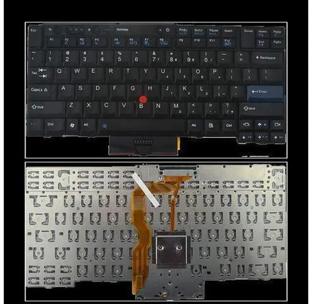 Alt view image 4 of 4 - US for Lenovo Thinkpad Keyboard Clevo Dns T400S T410S T410i T420S X220 X220T T510 W510 W500 T520 W520 45N2071 45N2141 45N2211