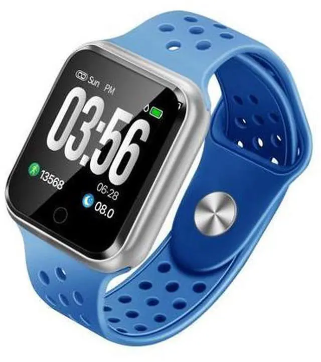 Main image of S226 Smart Watches Watch IP67 Waterproof band Heart Rate Blood Pressure Bluetooth Sport Smartwatch for iPhone apple Android IOS (Blue)