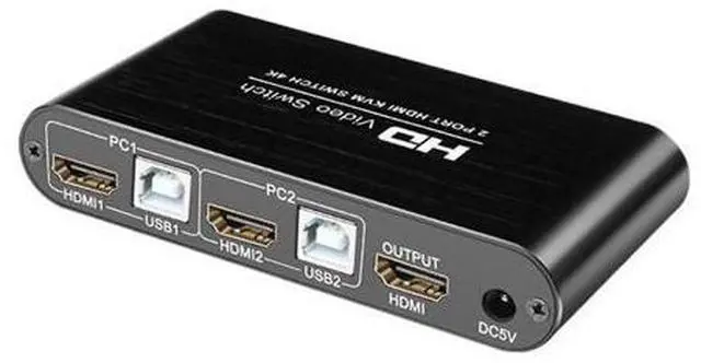 Main image of NEW HDMI-Compatible Switch 4K Switcher Wireless Mouse Keyboard Sharer Ultra-Clear Switching Computer Adapter Display Amplifer