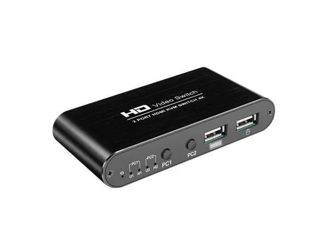 Alt view image 5 of 7 - NEW HDMI-Compatible Switch 4K Switcher Wireless Mouse Keyboard Sharer Ultra-Clear Switching Computer Adapter Display Amplifer