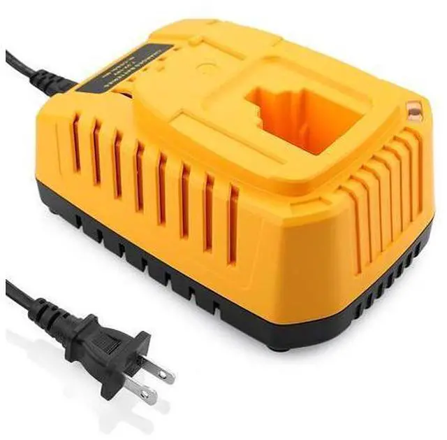 Alt view image 5 of 7 - Powilling DC9310 7.2-Volt-18-Volt 1-Hour Replacement Charger for DEWALT 7.2V-18V NiCad & NiMh Battery DW9057 DC9071 DC9091 DC9096 DW9072 DW9091 DW9099